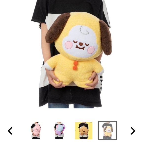BT21 Chimmy Sleeping Tatton Plush - Picture 2 of 2